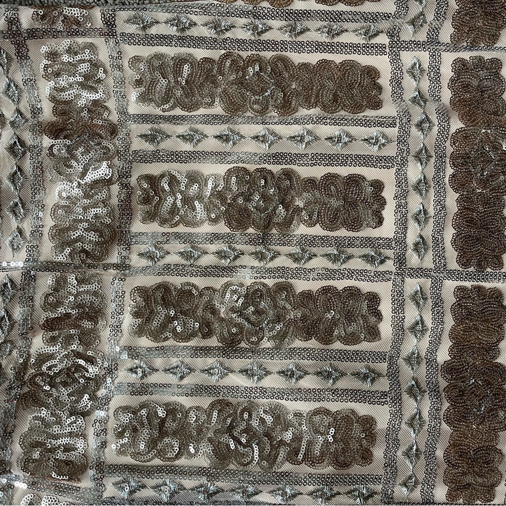 Rose Gold Sequin Cocktail Dress - Minuet Sz Small - WORN ONCE